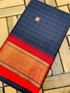 Checks Paithani By Psw Gold Weaving Cotton Silk Designer Sarees Wholesalers In Delhi